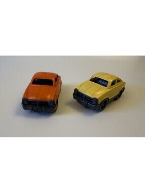 GREEN TOYS Inc Yellow & Orange Car 100% Recycled Made in USA Safe and Durable GT